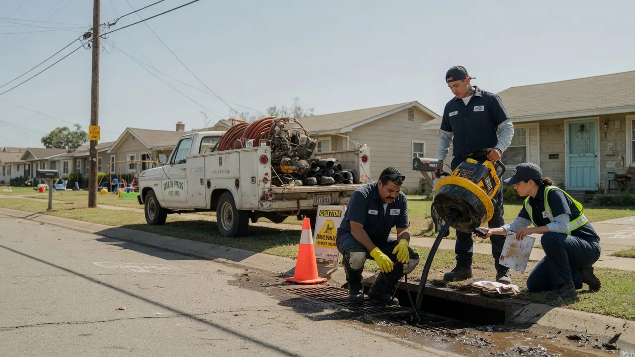Drain Cleaning in Kosse, TX near me
